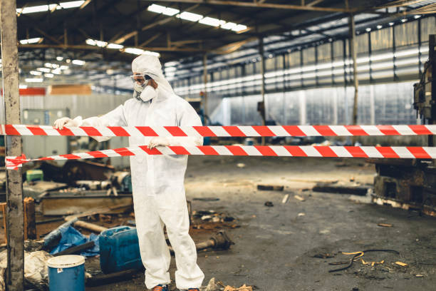 Professional Crime Scene Cleanup technician working in Piermont, NH
